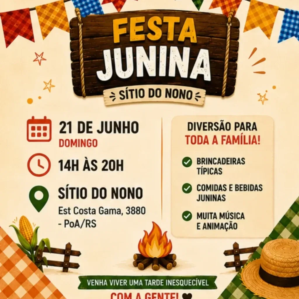 FESTA JUNINA DO SÍTIO DO NONO