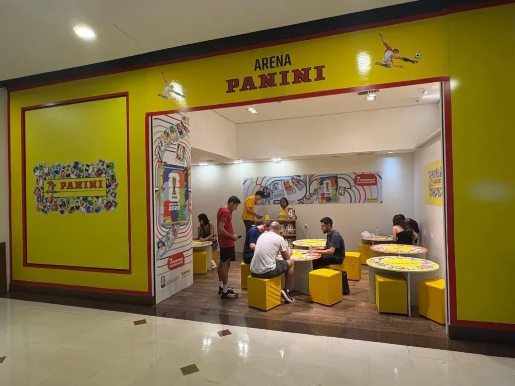 Arena Panini – Posto Oficial de Figurinhas da Copa do Mundo 2026