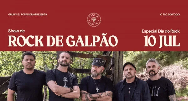 Show com Rock de Galpão