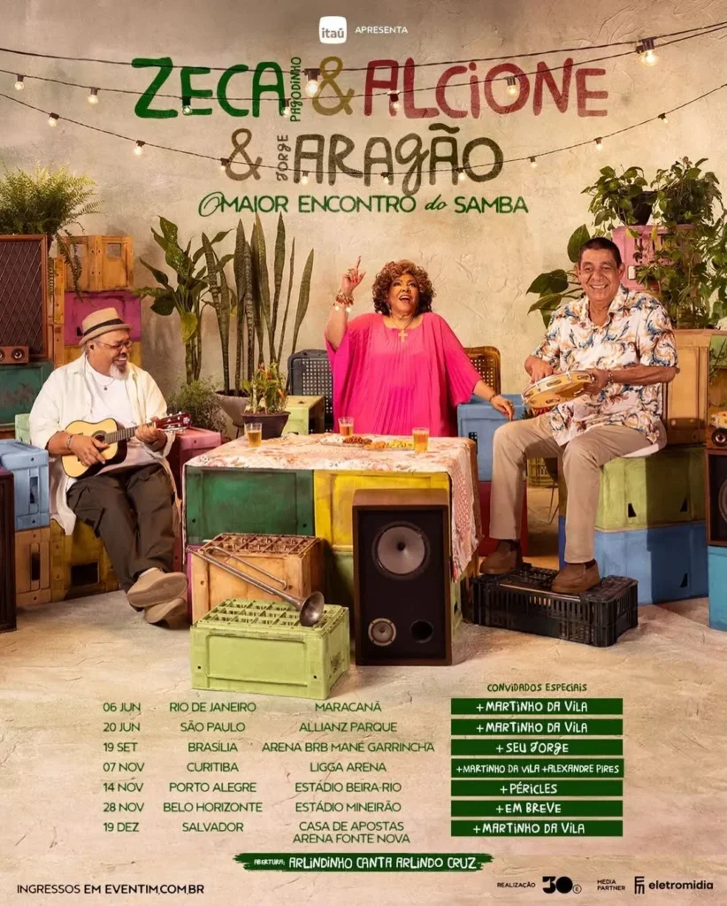 ZECA & ALCIONE & ARAGÃO: O MAIOR ENCONTRO DO SAMBA – POA