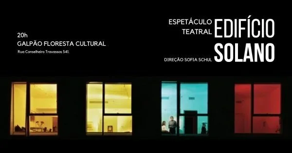Espetáculo Teatral EDIFÍCIO SOLANO